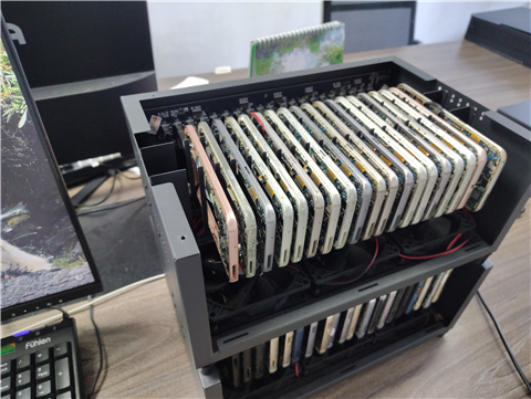 Ảnh Lắp Đặt Box Phone Farm Tại Celadon City Tân Phú, tp Hồ Chí Minh